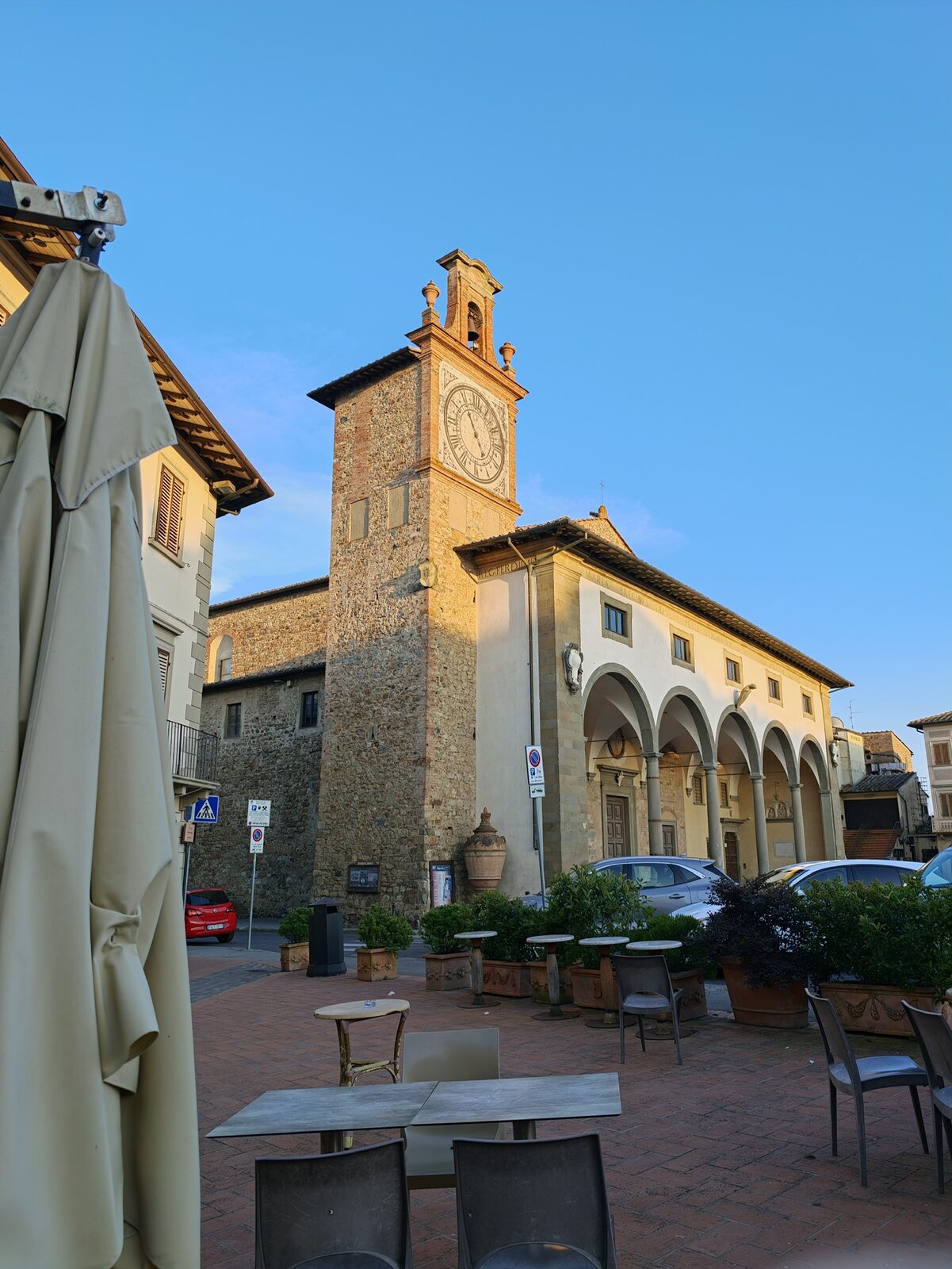 Basilica di Santa Maria dell'Impruneta at golden hour
